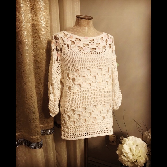 Women hand crochet top - Picture 1 of 1